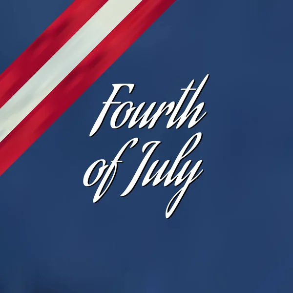 4η Ιουλίου Πυροτεχνήματα γιορτή — Διανυσματικό Αρχείο
