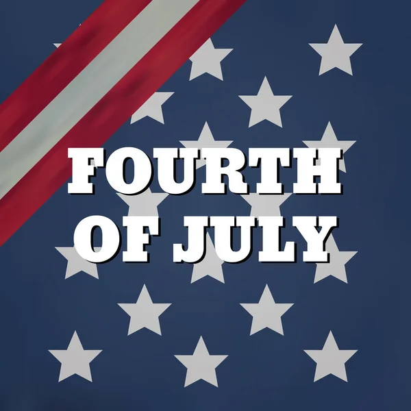 Celebrazione del 4 luglio - Giorno dell'Indipendenza — Vettoriale Stock