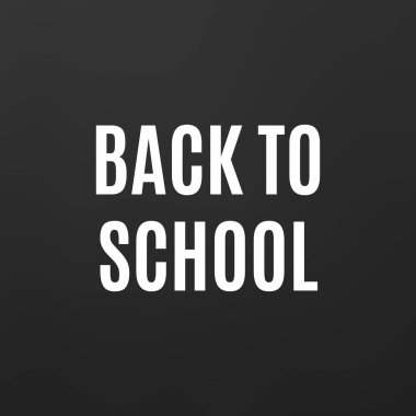 Okula geri afiş tasarımı metinleri başlık. Eğitim arka plan. B