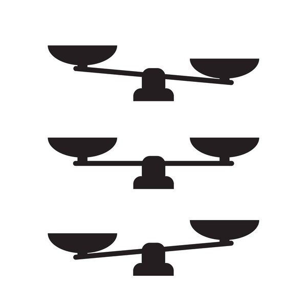 Вектор значков масштаба. Изолированный векторный знак