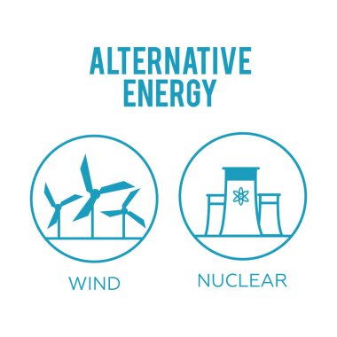 Yenilenebilir enerji vektör çizim. Yenilenebilir enerji kavramı ben