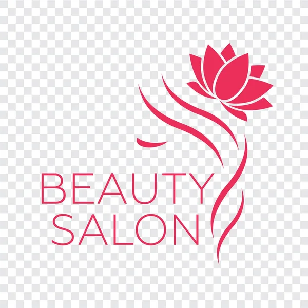 Logo Beauté Pour Salon Coiffure Logo Vecteur Capillaire — Image vectorielle