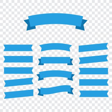 Dekor vektör. Düz izole afiş şerit. Şeritler afiş