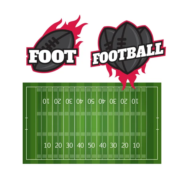 足球或足球游戏策略计划在黑板上用粉笔擦过背景 足球或足球战略委员会 — 图库矢量图片