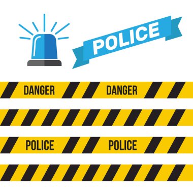 Siren ayarlayın. Polis teşhirci veya ambulans teşhirci. Siren polis lig