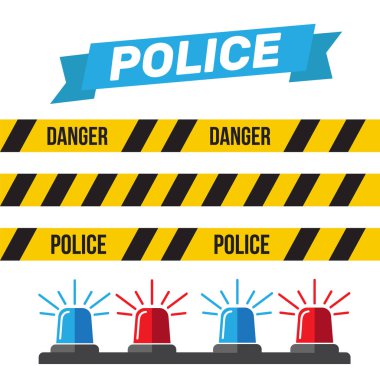 Siren ayarlayın. Polis teşhirci veya ambulans teşhirci. Siren polis lig