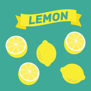 limon desen illüstrasyon vektör. limon arka plan soyut. Siz