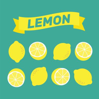 limon desen illüstrasyon vektör. limon arka plan soyut. Siz