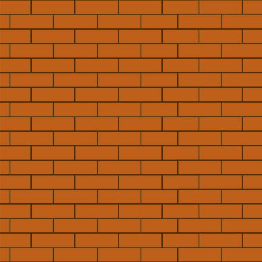 Kırmızı tuğla duvar vektör. Brickwall arka plan