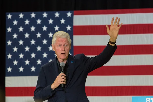 Presidente Clinton in Pennsylvania — Foto Stock