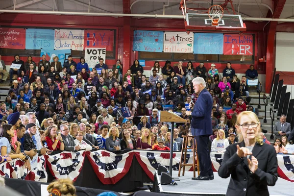 Campagna del Presidente Bill Clinton in Pennsylvania — Foto Stock