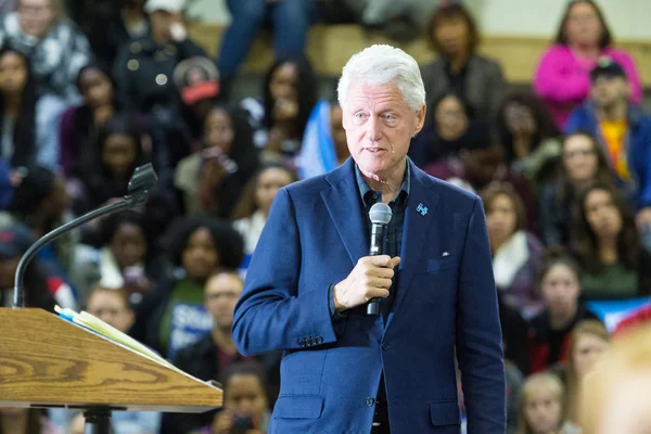 Bývalý prezident Bill Clinton v Pensylvánii — Stock fotografie