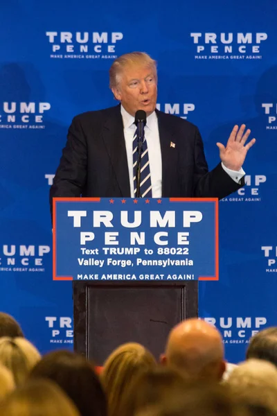 Trump en Valley Forge — Foto de Stock