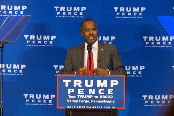 Dottor Ben Carson a Valley Forge — Foto Stock