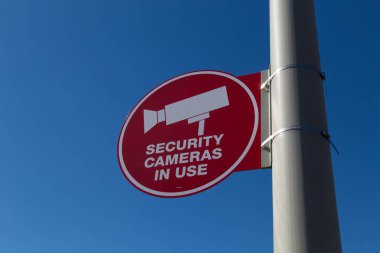 Güvenlik kamera işareti