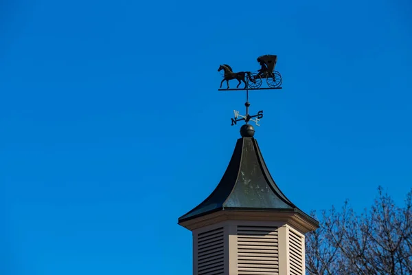 Weather Vane Amish Buggy — Stock Photo, Image