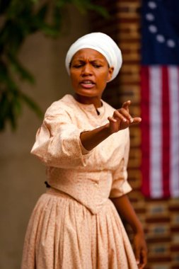 Siyah sömürgeci kadın