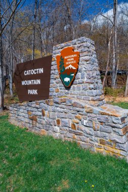 Nps Catoctin Dağ Parkı İşareti
