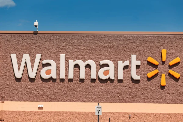 Il segno del Walmart — Foto Stock