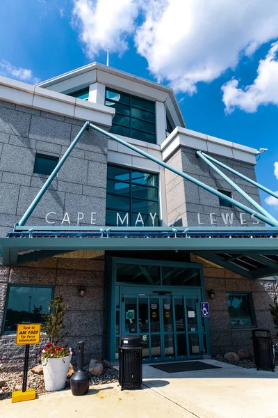 Terminal Entrance of Cape May - Lewes Ferry in Lewes — Φωτογραφία Αρχείου