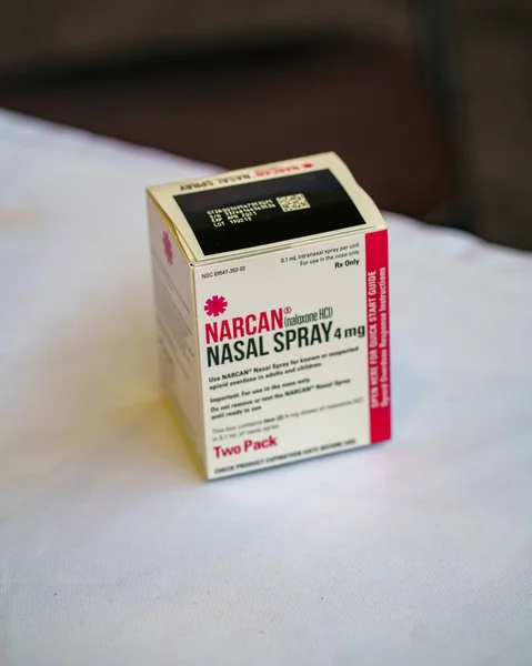 Narcan nosní sprej — Stock fotografie