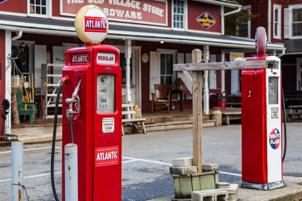 Two Gas Pumps — Stock Photo, Image