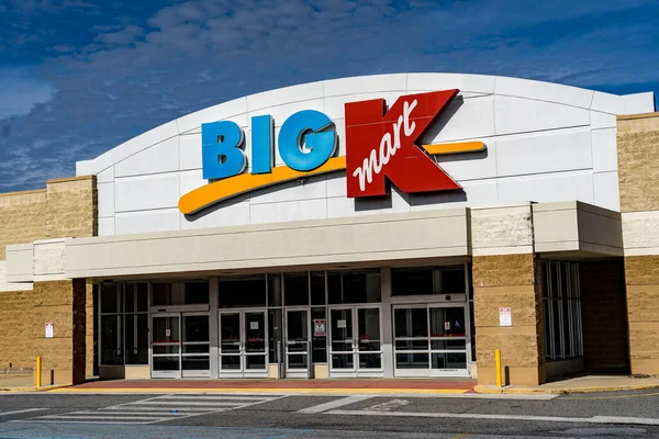 Downington Usa Februar 2020 Lukket Big Kmart Butik Sidder Tom - Stock-foto