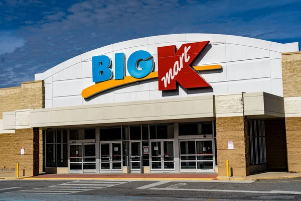 Downington Usa Febbraio 2020 Big Kmart Store Chiuso Ora Vuoto — Foto Stock