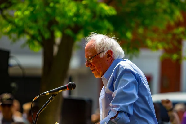 Lancaster Usa Mayo 2018 Senador Estadounidense Bernard Bernie Sanders Vermont — Foto de Stock