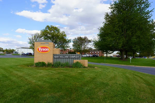 New Holland Usa 2020 Május Belépés Tyson Foods Complex Egy — Stock Fotó