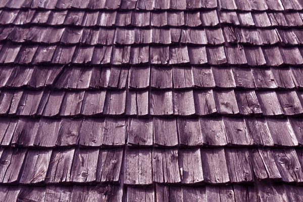 Weathered trä kakel tak textur. — Stockfoto