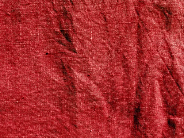 Paño de algodón de color rojo . — Foto de Stock