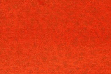 Turuncu renk deri yüzeyi.