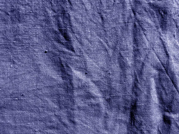 青い色の綿の布. — ストック写真