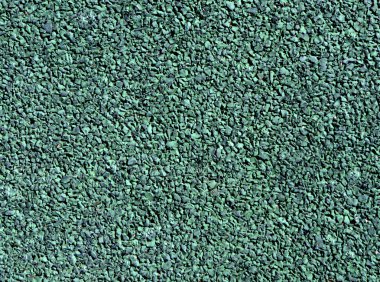 Cyan rengi lastik spor örtüsü dokusu. 