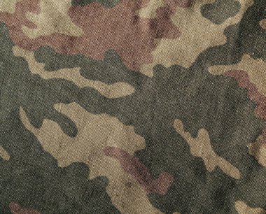 Kamuflaj tekstil kumaş doku