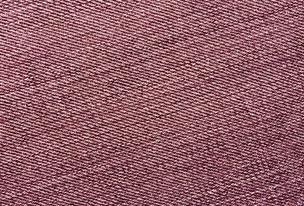 Крупный план ткани из красных джинсов . — стоковое фото
