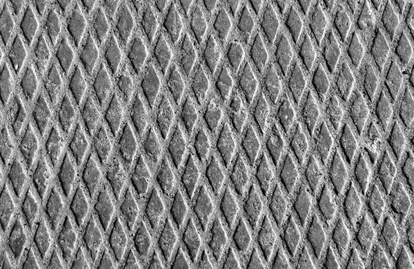 Текстура металлического пола с черно-белым песком . — стоковое фото