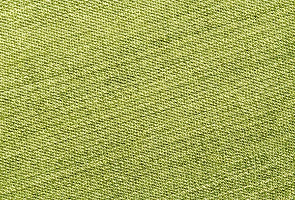 Gros plan de tissu jean jaune . — Photo