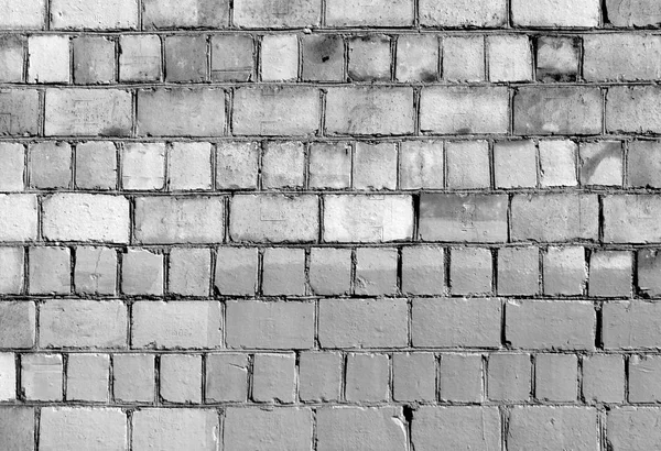古い黒と白レンガの壁のテクスチャ — ストック写真
