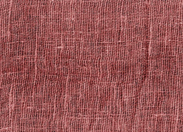 Czerwony kolor bawełny tekstura tło. — Zdjęcie stockowe