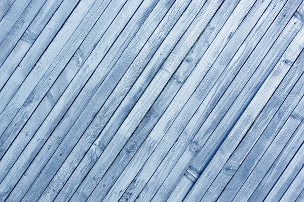 Blue toned wood wall texture. — Stock Photo, Image