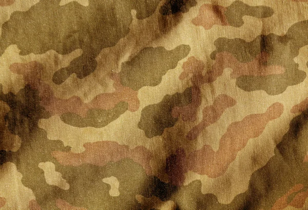 Surface de tissu de couleur camouflage . — Photo