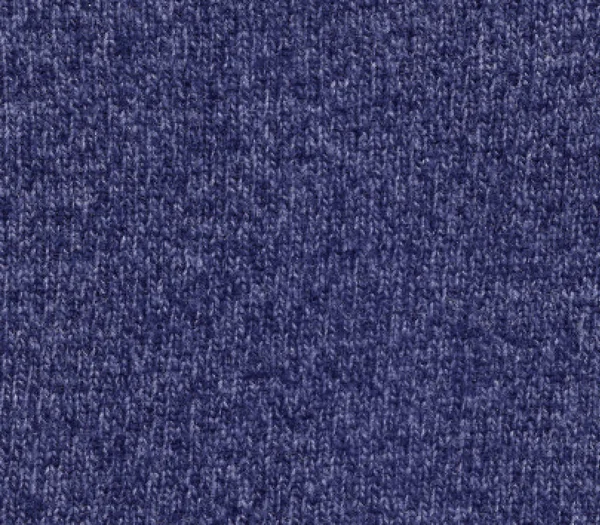 Blue color knitting cloth texture. — Stock Photo, Image