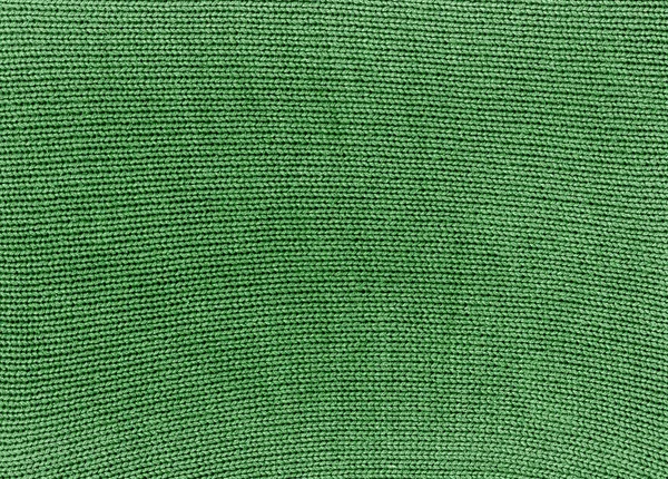 Textura de material de punto verde . — Foto de Stock