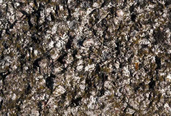 Stary tekstura kamień z mchem. — Zdjęcie stockowe