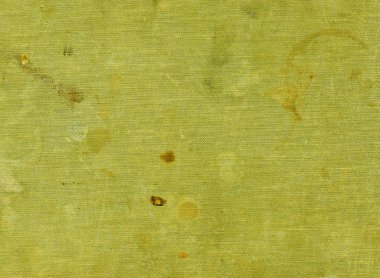 Farklı noktalar ile kirli sarı Tekstil yüzey.