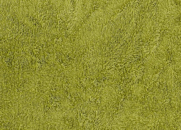 Texture de serviette textile de couleur jaune . — Photo