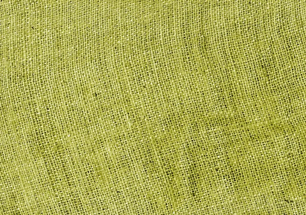 Textura de tela de saco hessiano amarillo . — Foto de Stock