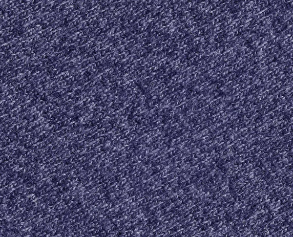 Colore blu tessuto maglia texture . — Foto Stock